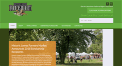 Desktop Screenshot of historiclewesfarmersmarket.org